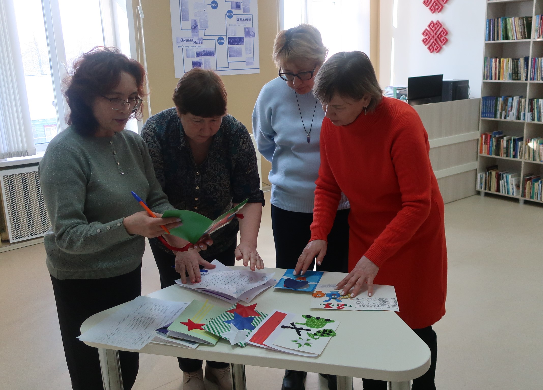 22.02.2025   В библиотеке подвели итоги творческой номинации «Письмо солдату»