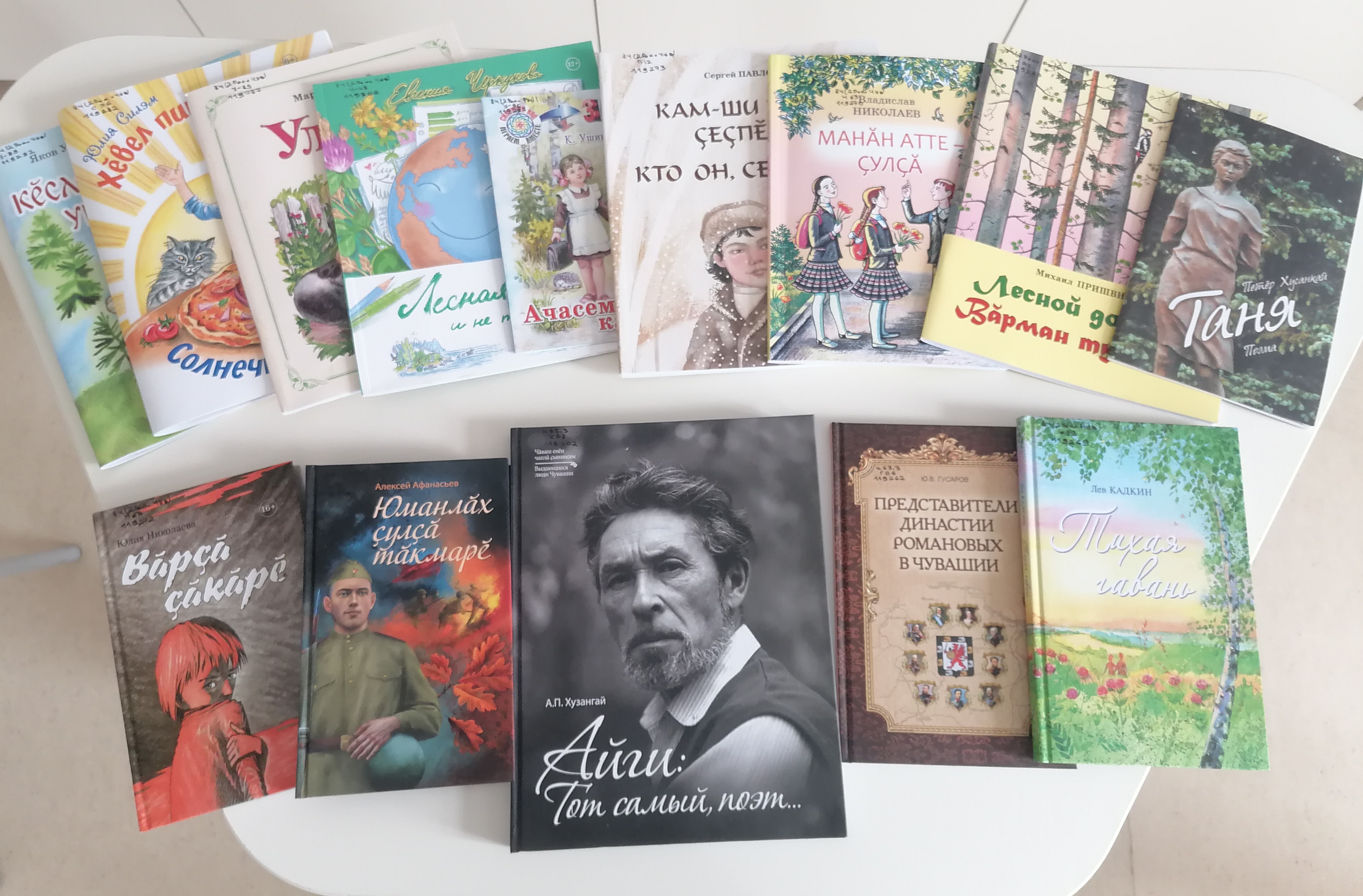 03.03.2025   Новые поступления Чувашского книжного издательства 